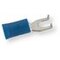 Terminal horquilla aislado azul, Ø horquilla 4,3 mm